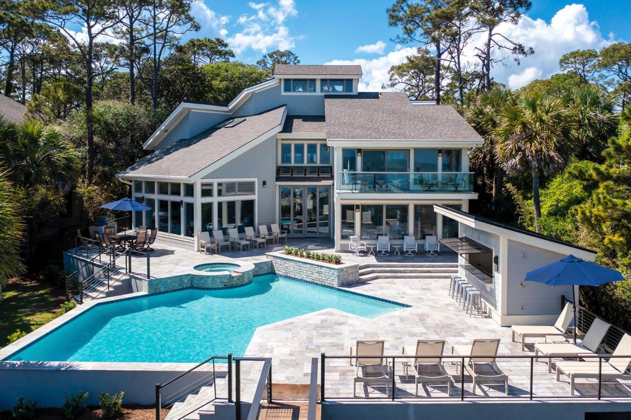 Вилла 23 Red Cardinal Oceanfront Sea Pines Хилтон-Хед-Айленд Экстерьер фото