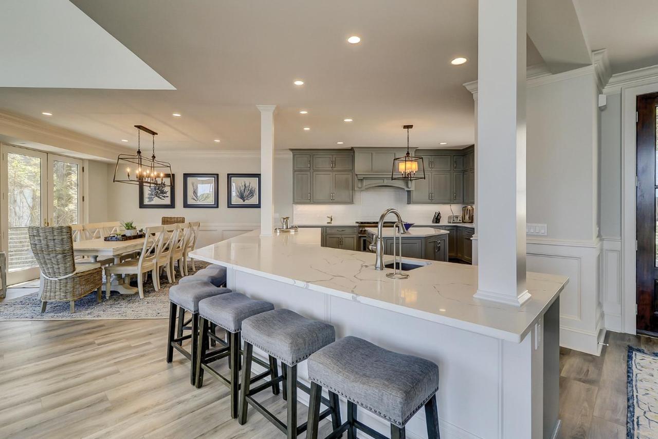 Вилла 23 Red Cardinal Oceanfront Sea Pines Хилтон-Хед-Айленд Экстерьер фото