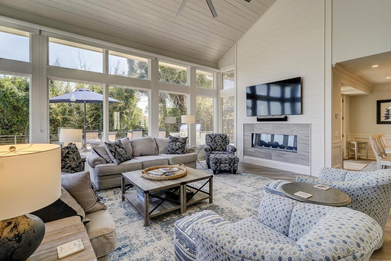 Вилла 23 Red Cardinal Oceanfront Sea Pines Хилтон-Хед-Айленд Экстерьер фото